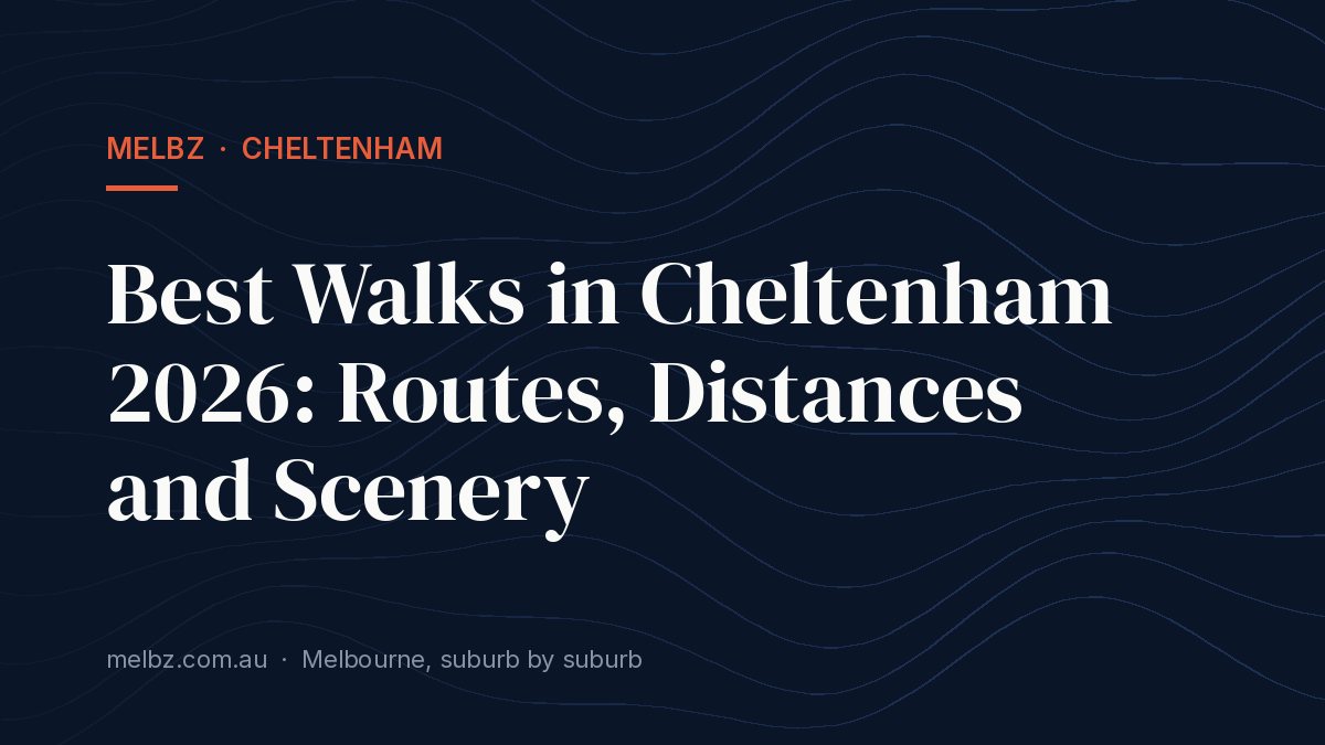 Title card: Best Walks in Cheltenham 2026: Routes, Distances and Scenery