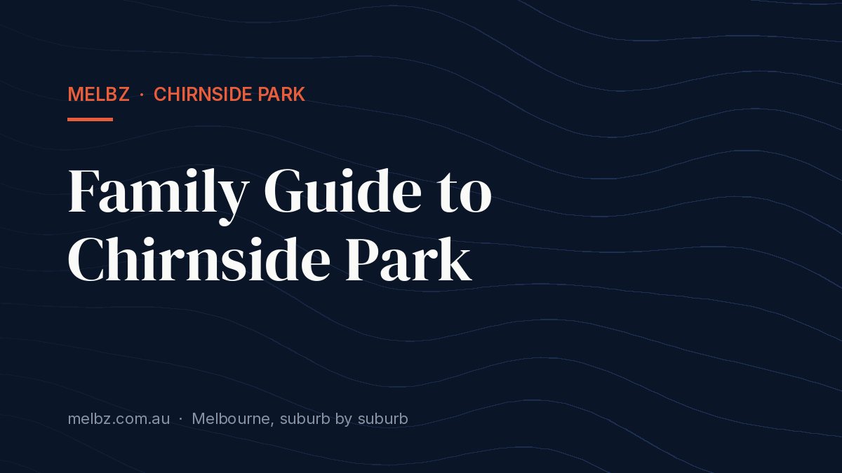 Title card: Family Guide to Chirnside Park