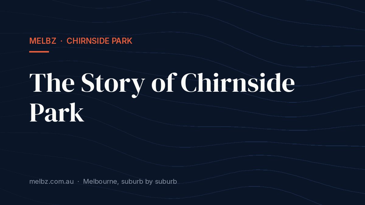 Title card: The Story of Chirnside Park