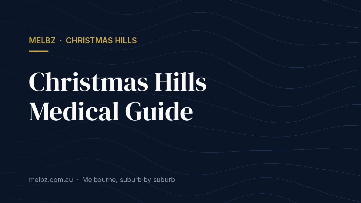 Title card: Christmas Hills Medical Guide