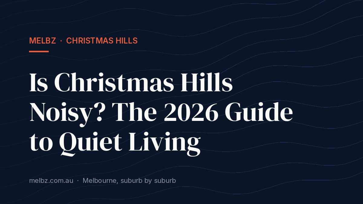 Title card: Is Christmas Hills Noisy? The 2026 Guide to Quiet Living