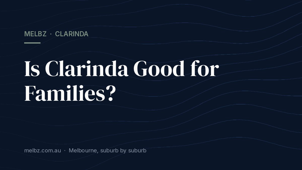 Title card: Is Clarinda Good for Families?