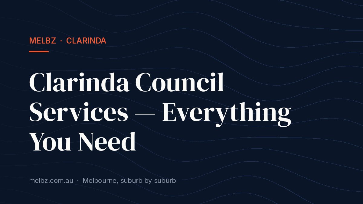 Title card: Clarinda Council Services — Everything You Need