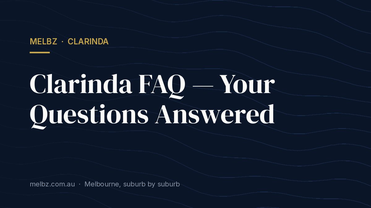 Title card: Clarinda FAQ — Your Questions Answered