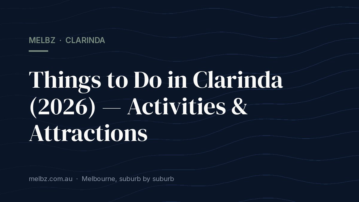 Title card: Things to Do in Clarinda (2026) — Activities & Attractions