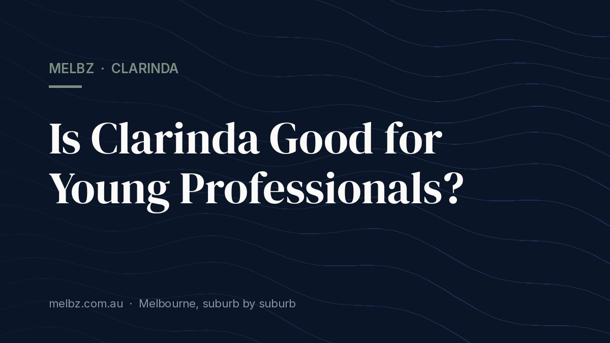 Title card: Is Clarinda Good for Young Professionals?