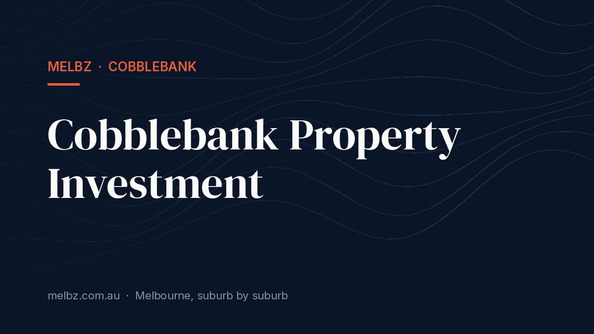 Title card: Cobblebank Property Investment