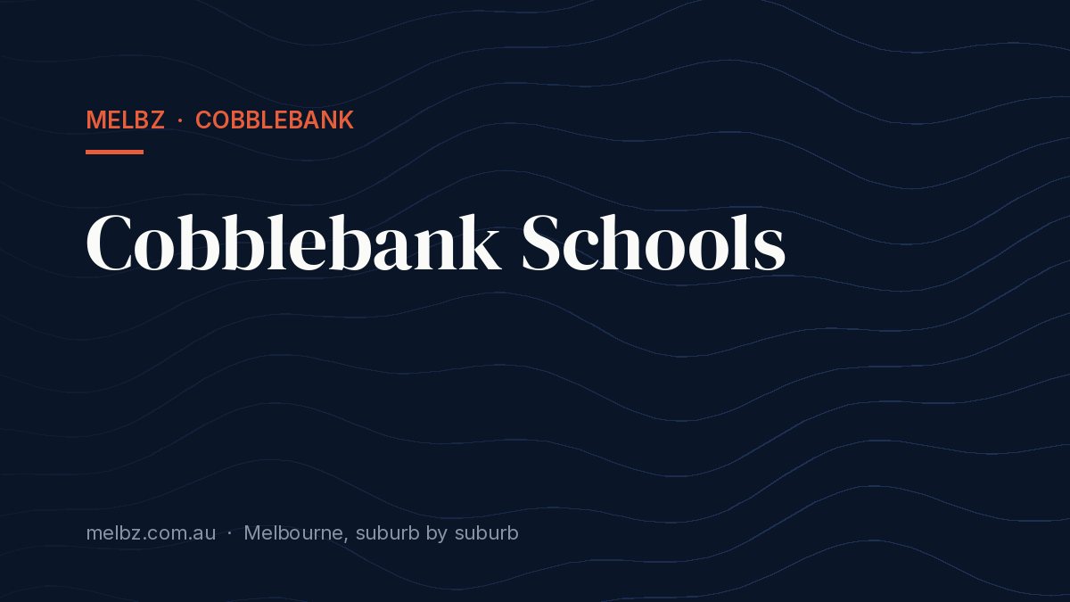 Title card: Cobblebank Schools