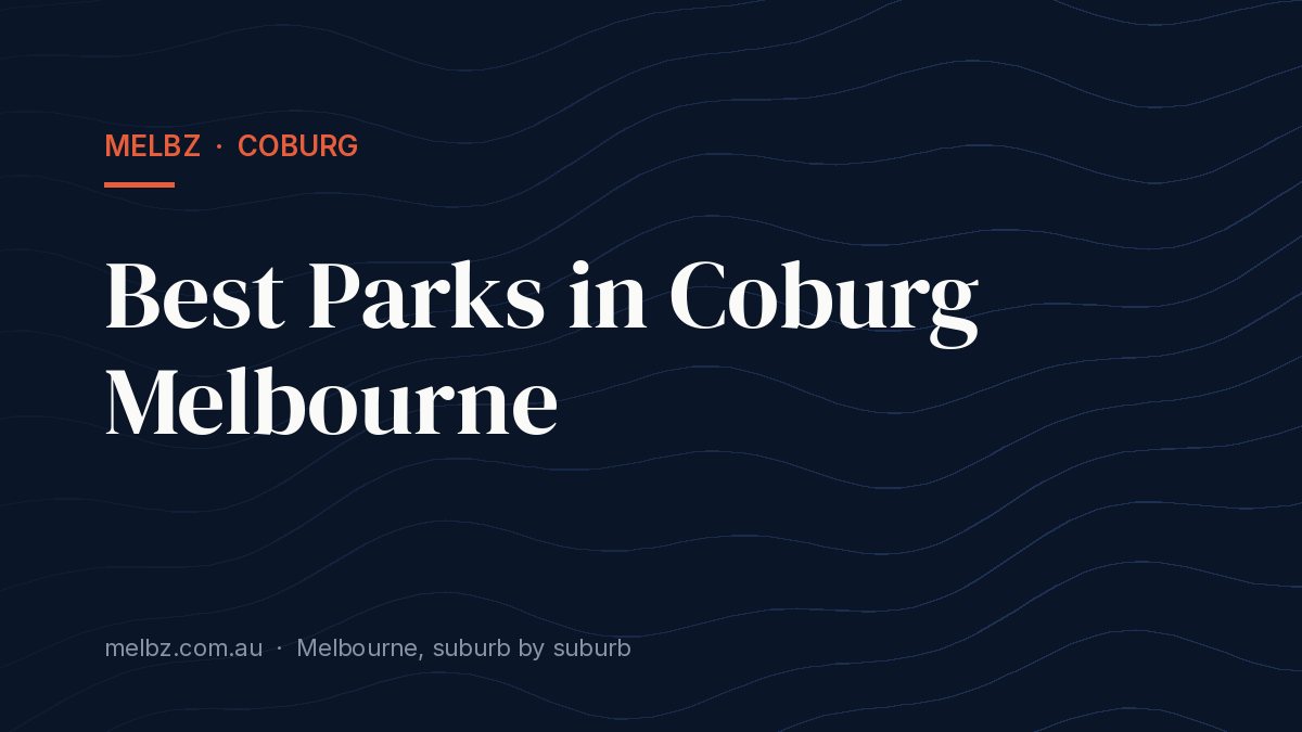 Title card: Best Parks in Coburg Melbourne