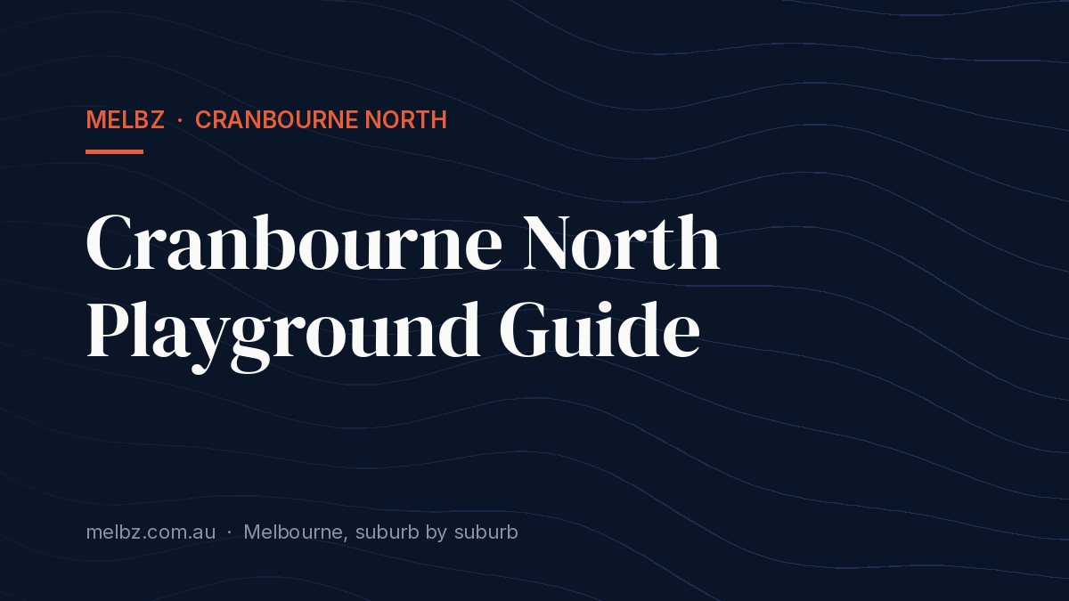 Title card: Cranbourne North Playground Guide
