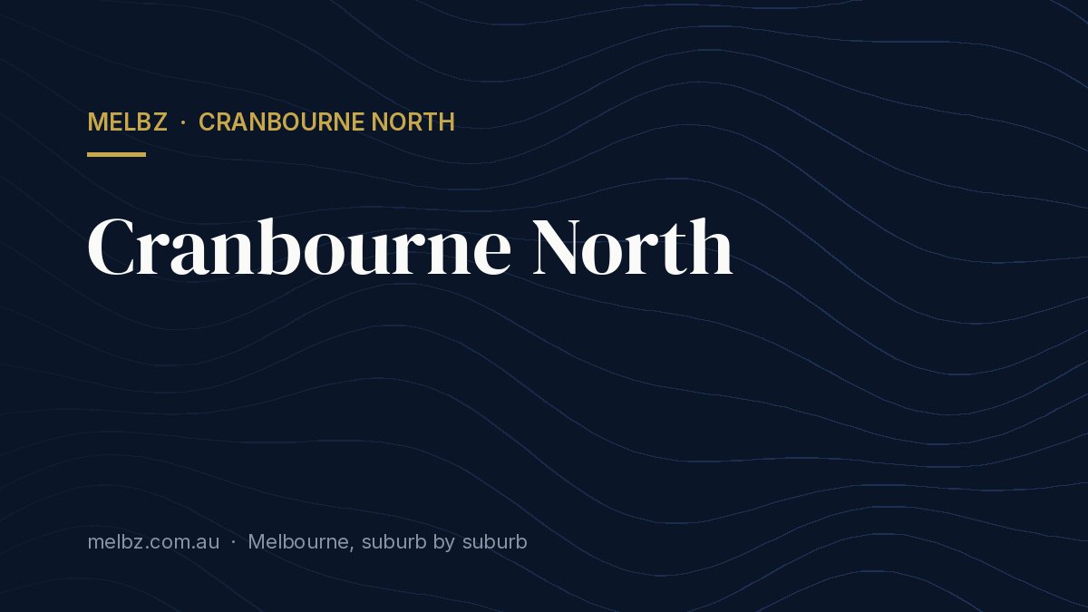 Title card: Cranbourne North