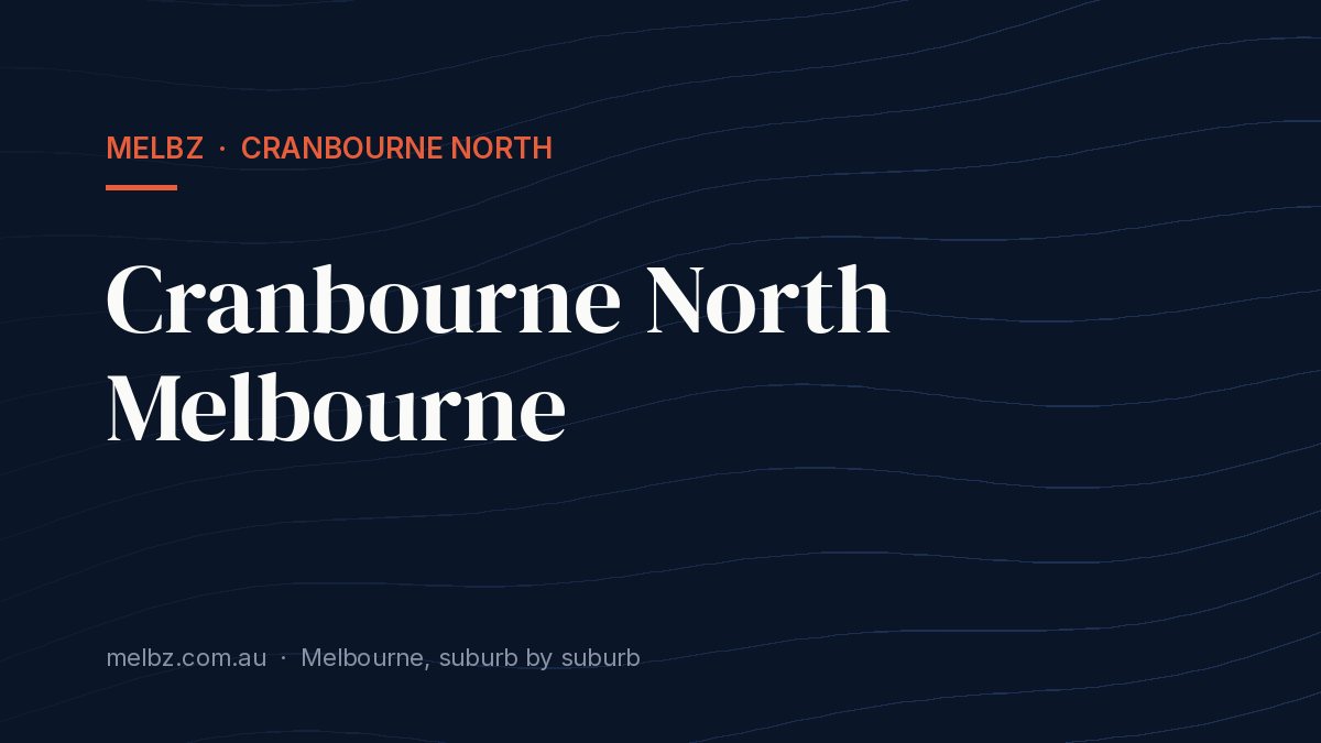 Title card: Cranbourne North Melbourne