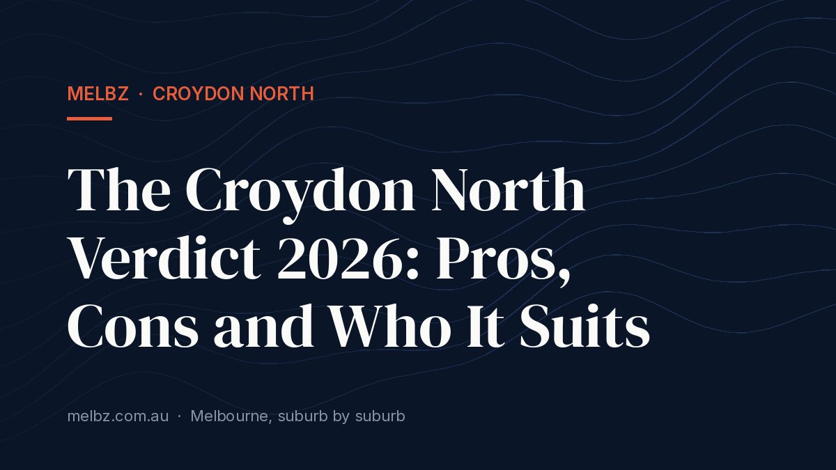 Title card: The Croydon North Verdict 2026: Pros, Cons and Who It Suits