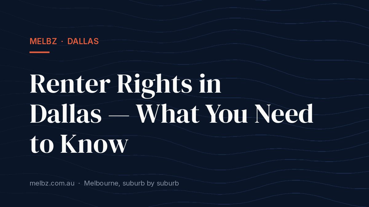 Title card: Renter Rights in Dallas — What You Need to Know