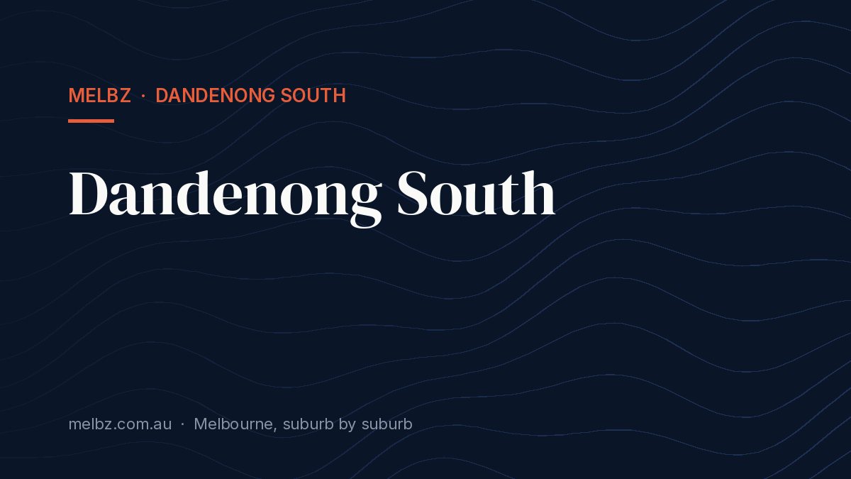 Title card: Dandenong South