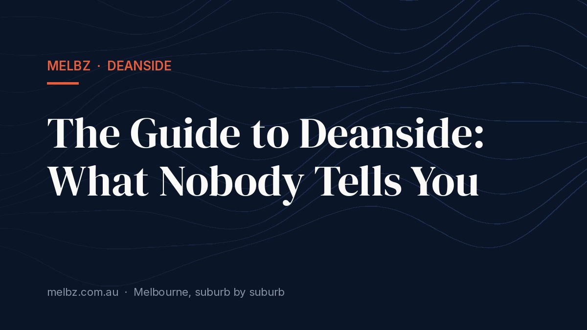 Title card: The Guide to Deanside: What Nobody Tells You