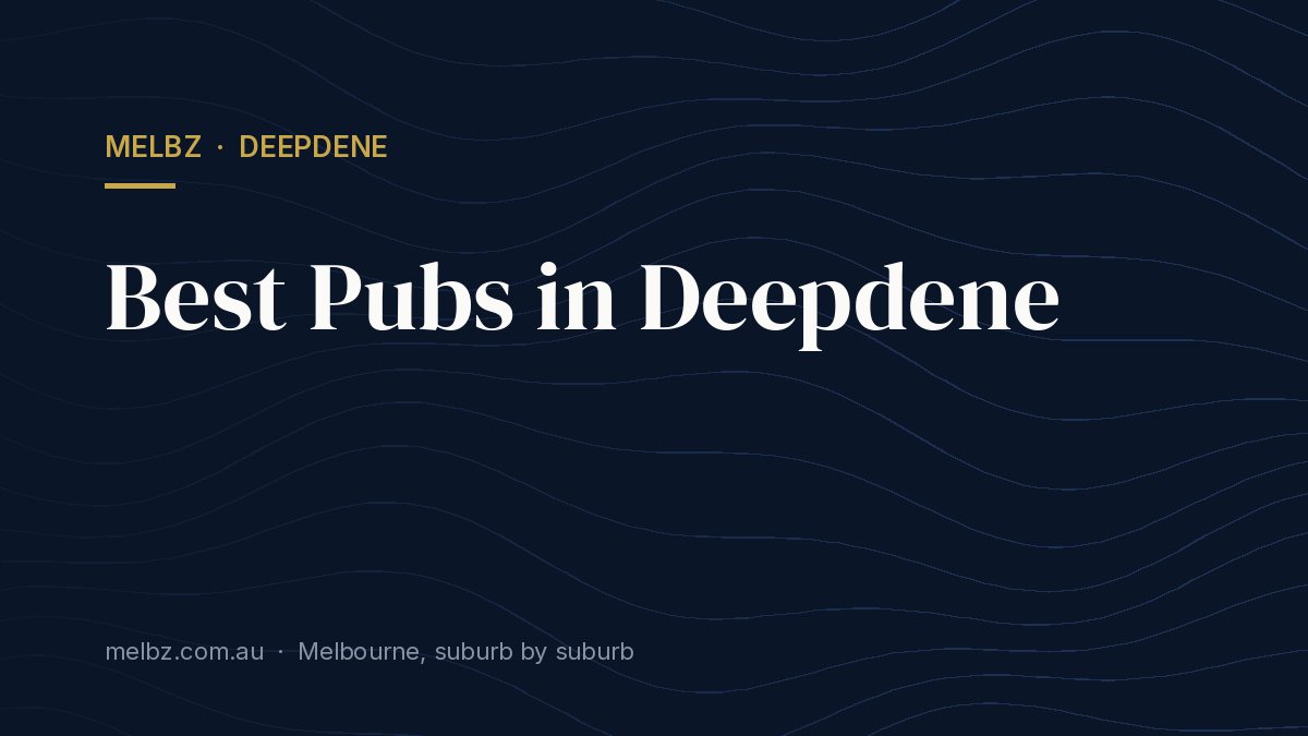 Title card: Best Pubs in Deepdene