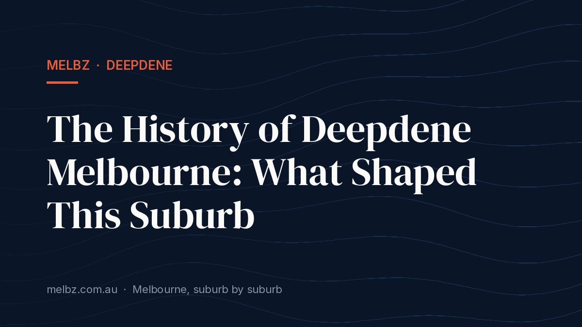 Title card: The History of Deepdene Melbourne: What Shaped This Suburb