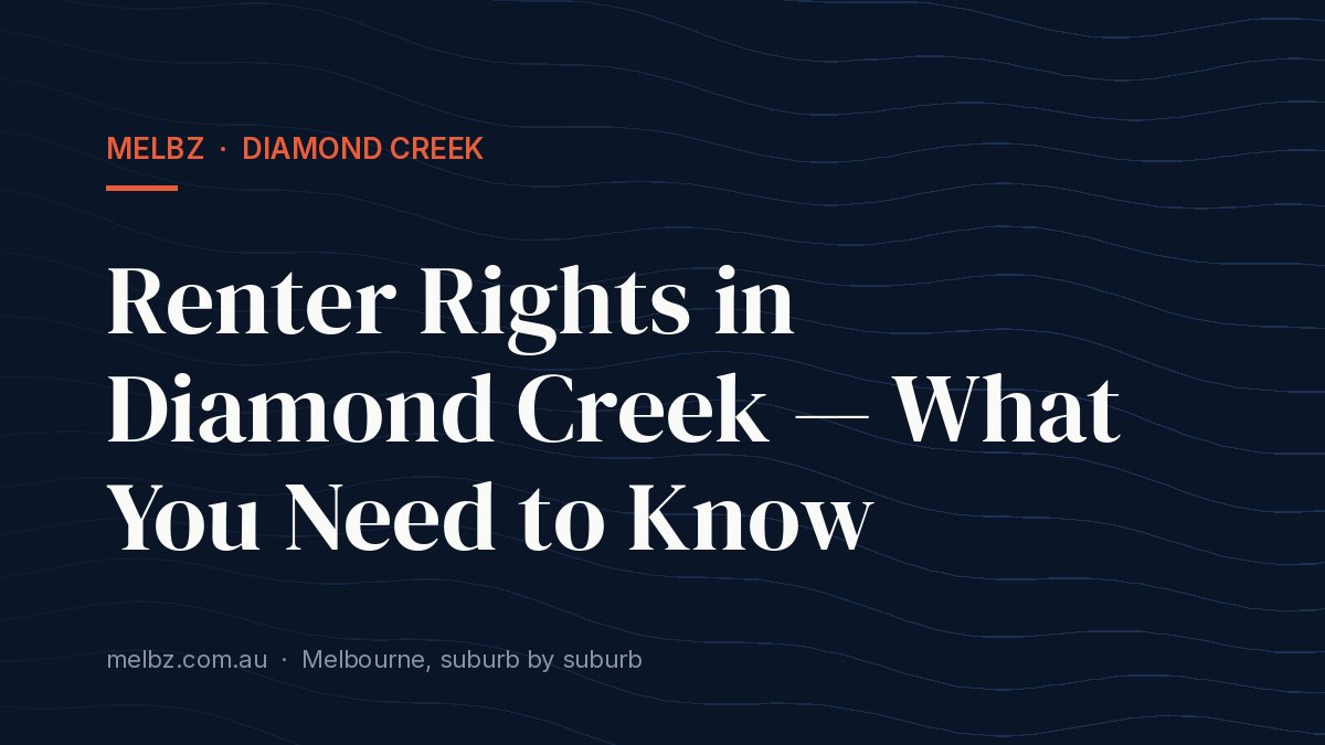 Title card: Renter Rights in Diamond Creek — What You Need to Know