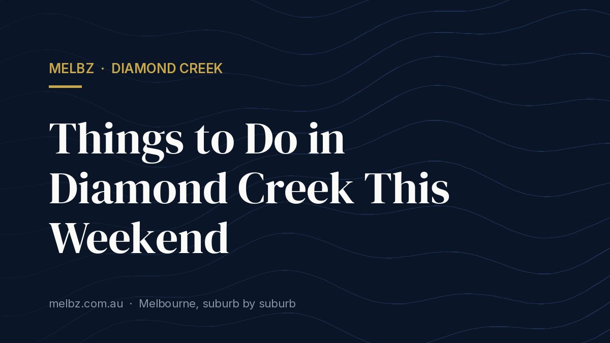 Title card: Things to Do in Diamond Creek This Weekend