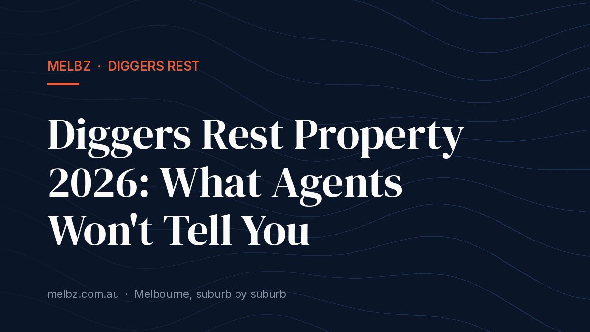 Title card: Diggers Rest Property 2026: What Agents Won't Tell You