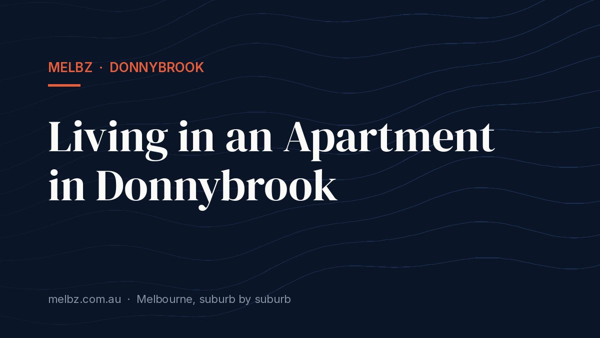 Title card: Living in an Apartment in Donnybrook
