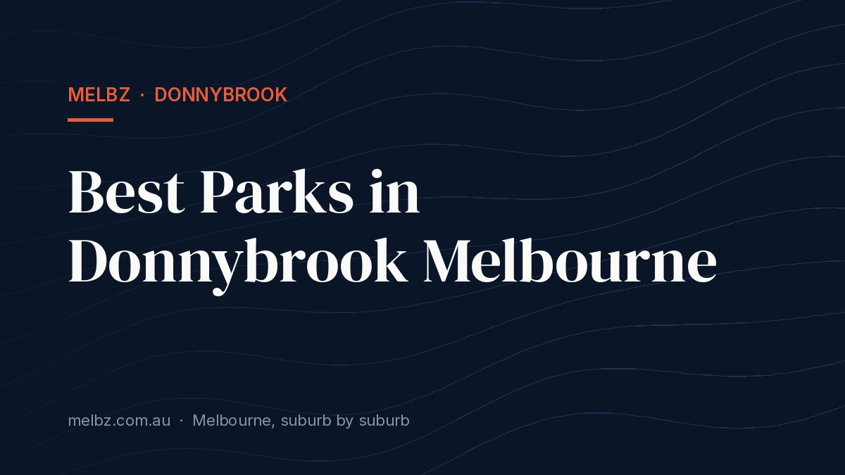Title card: Best Parks in Donnybrook Melbourne