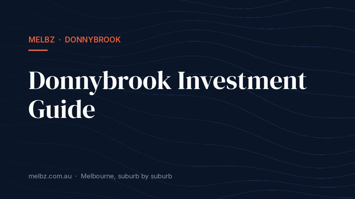 Title card: Donnybrook Investment Guide