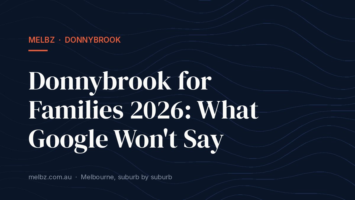 Title card: Donnybrook for Families 2026: What Google Won't Say