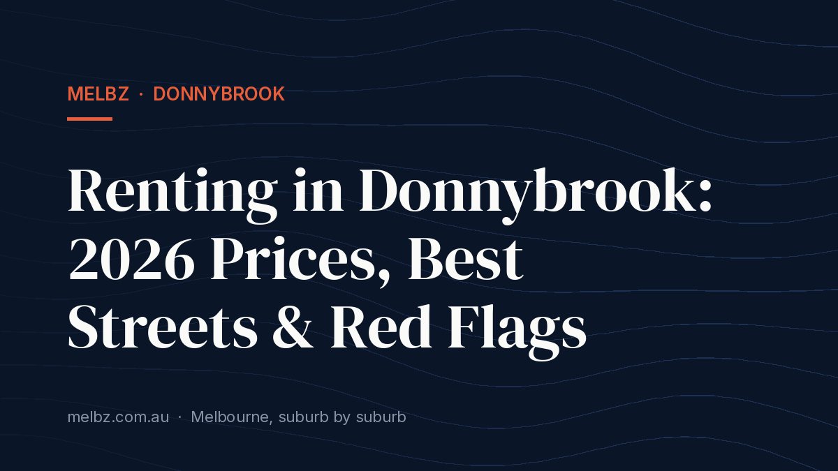 Title card: Renting in Donnybrook: 2026 Prices, Best Streets & Red Flags