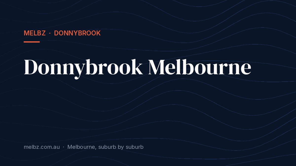 Title card: Donnybrook Melbourne