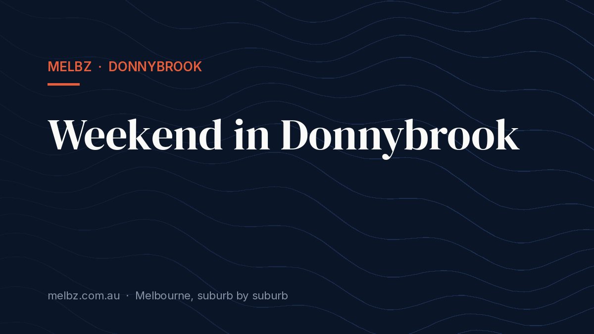 Title card: Weekend in Donnybrook
