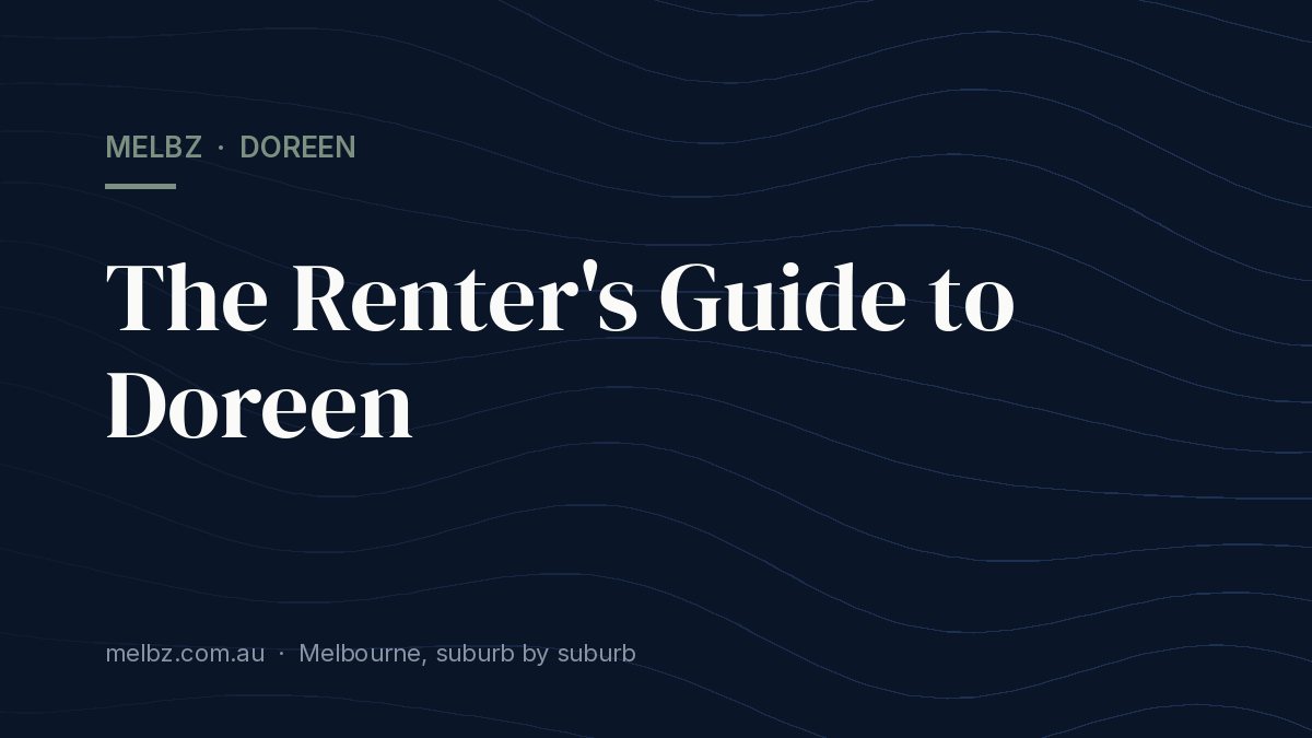 Title card: The Renter's Guide to Doreen