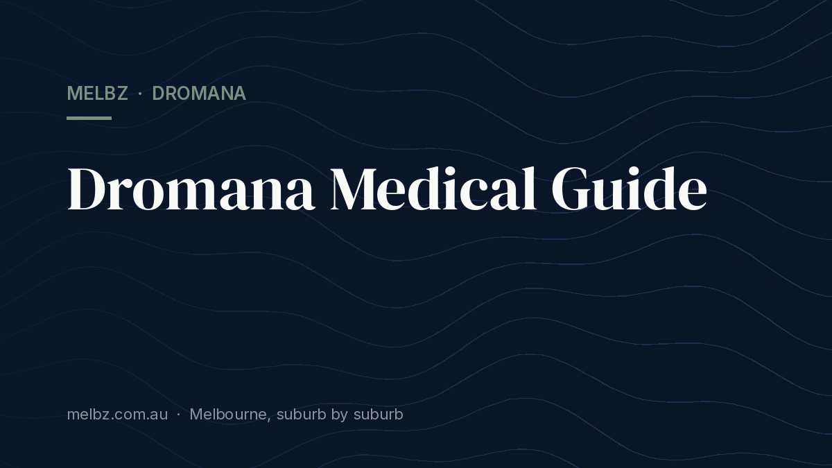 Title card: Dromana Medical Guide