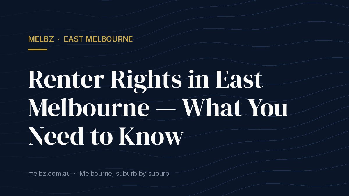 Title card: Renter Rights in East Melbourne — What You Need to Know