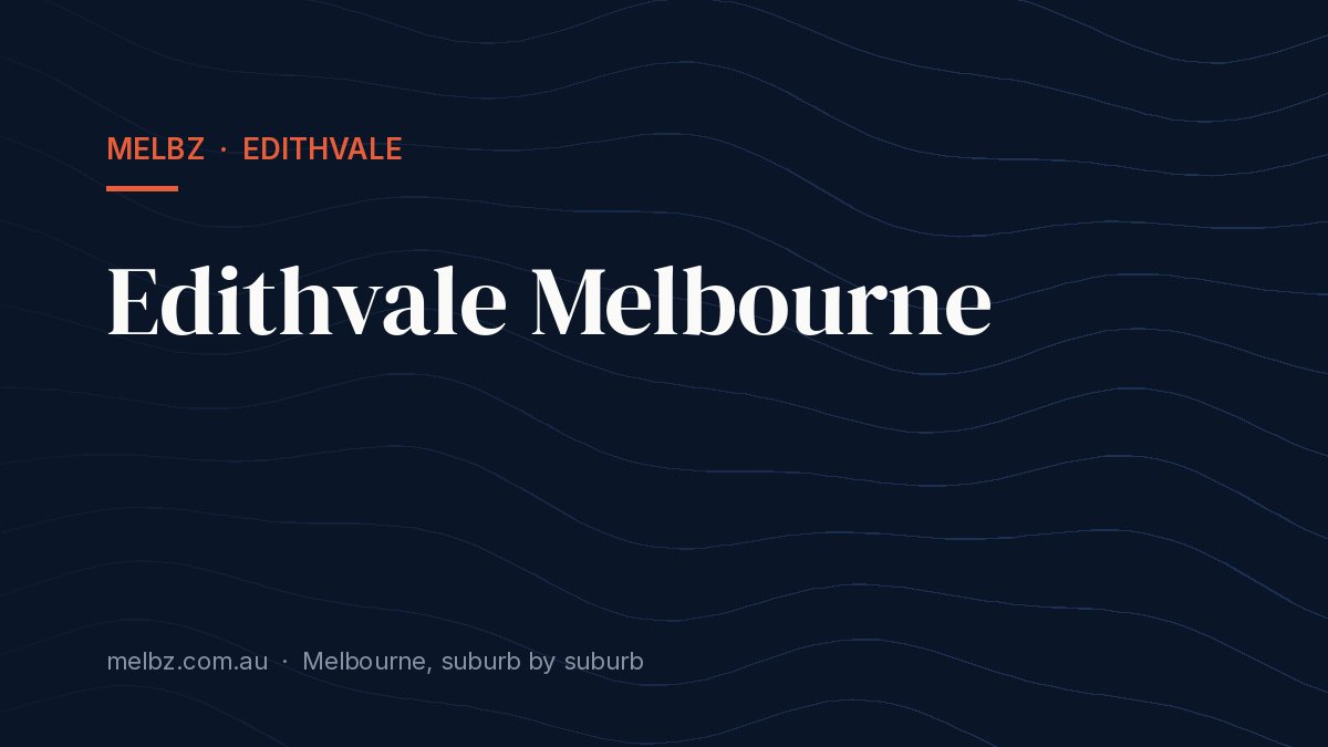 Title card: Edithvale Melbourne