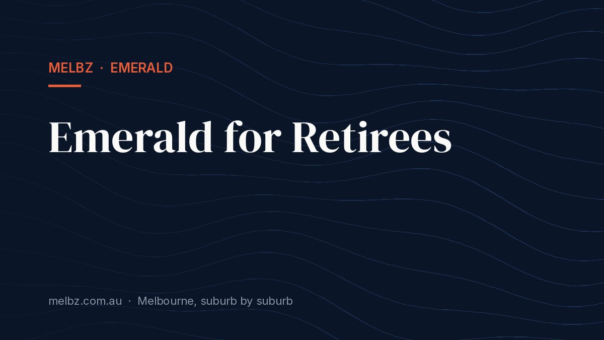 Title card: Emerald for Retirees