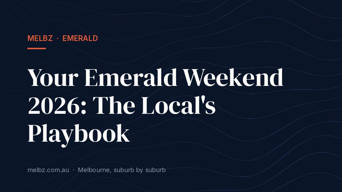 Title card: Your Emerald Weekend 2026: The Local's Playbook