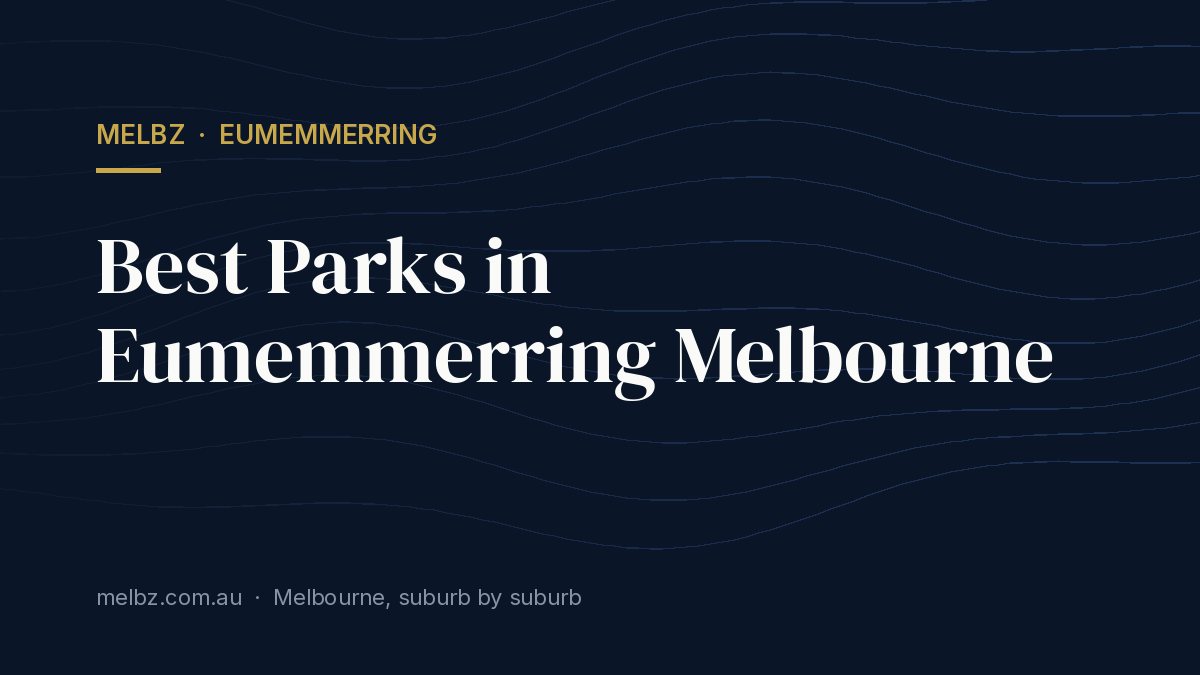 Title card: Best Parks in Eumemmerring Melbourne