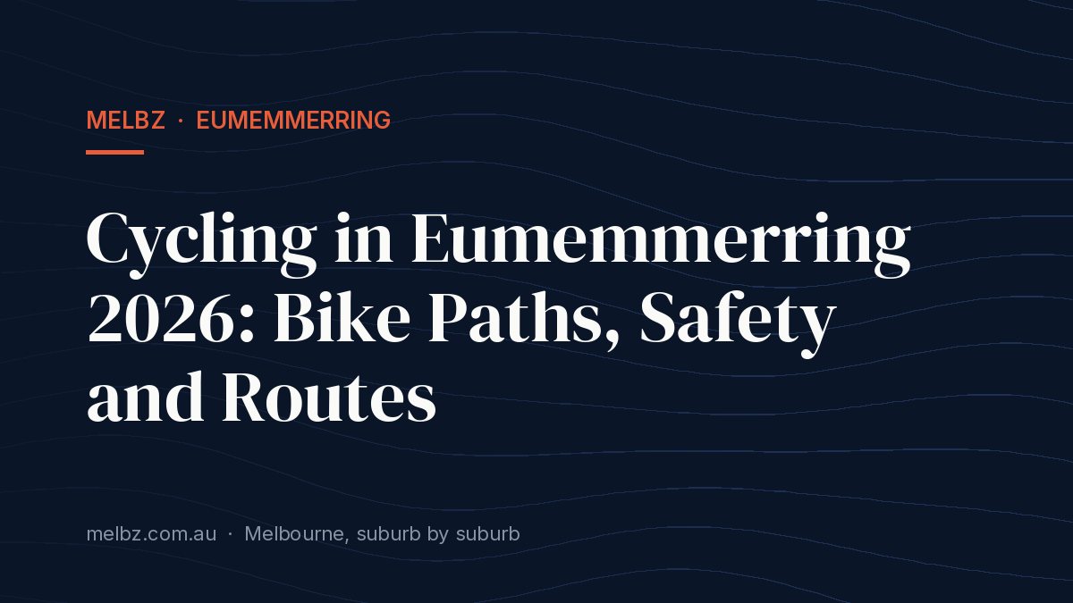 Title card: Cycling in Eumemmerring 2026: Bike Paths, Safety and Routes
