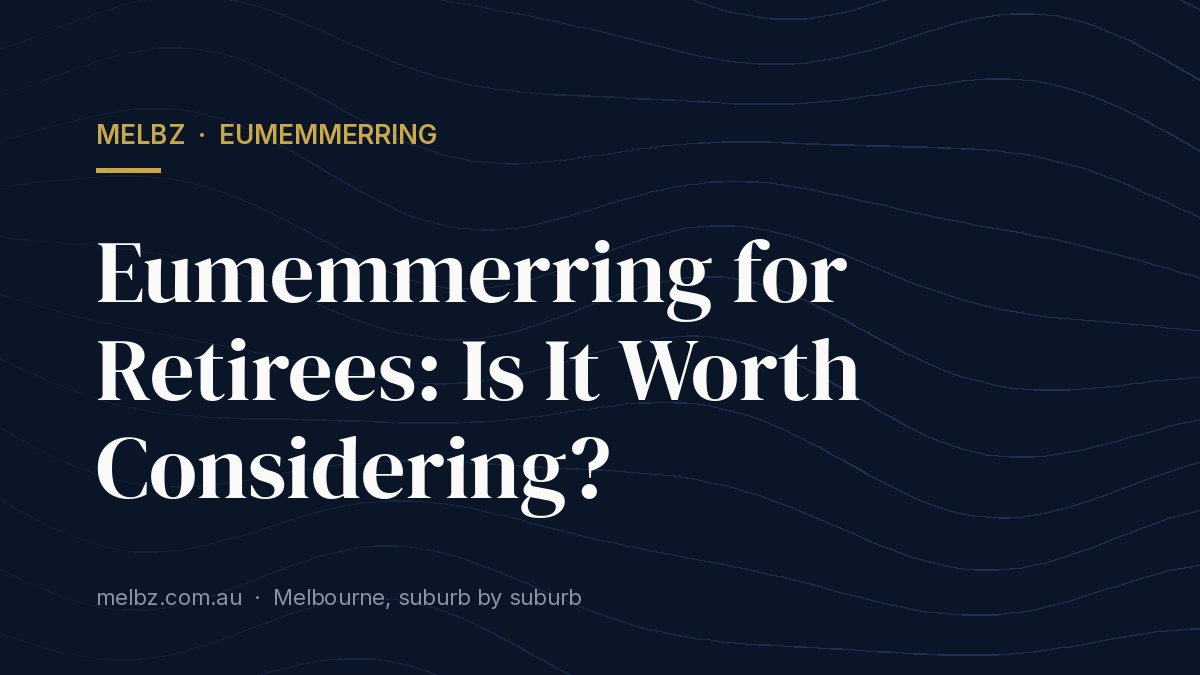 Title card: Eumemmerring for Retirees: Is It Worth Considering?