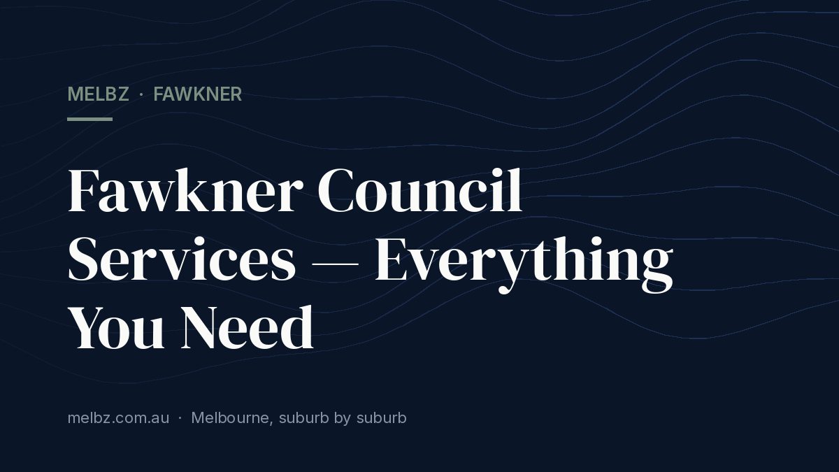 Title card: Fawkner Council Services — Everything You Need
