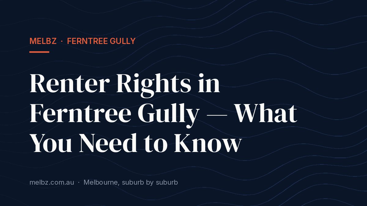 Title card: Renter Rights in Ferntree Gully — What You Need to Know