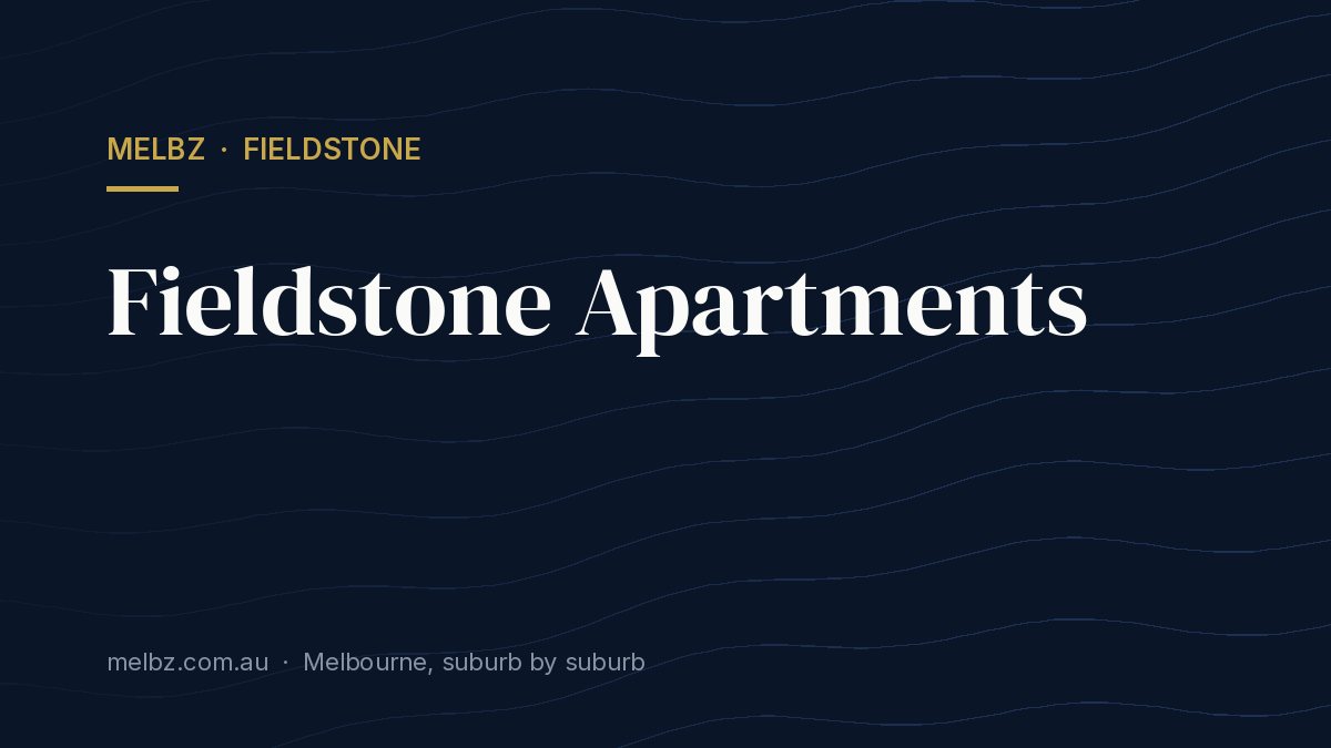 Title card: Fieldstone Apartments
