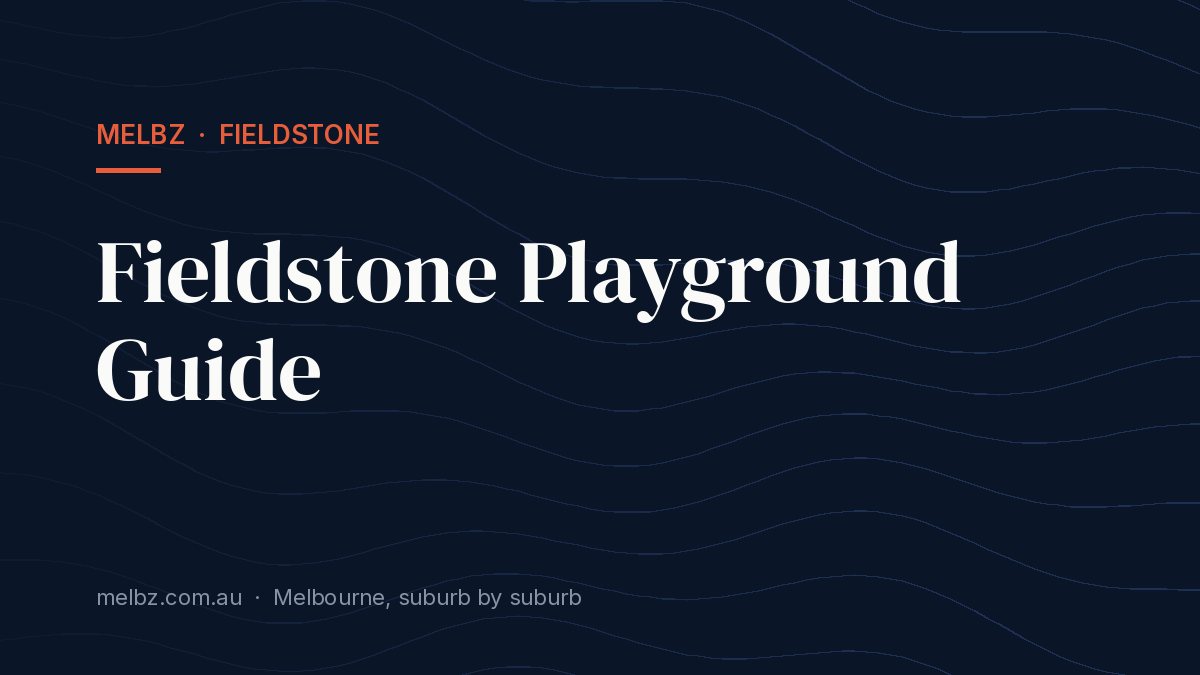 Title card: Fieldstone Playground Guide