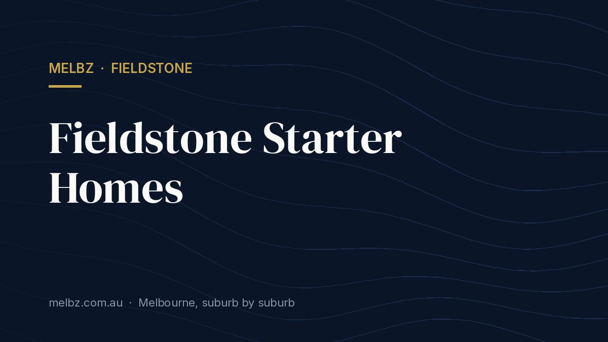 Title card: Fieldstone Starter Homes
