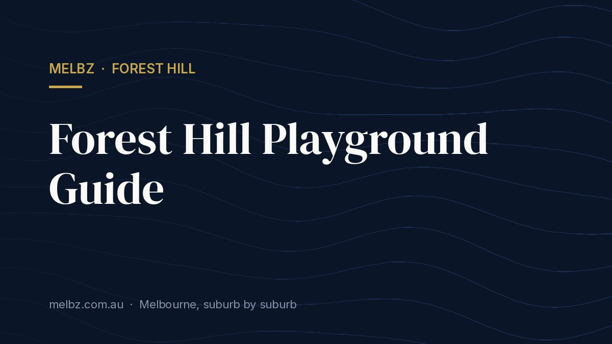 Title card: Forest Hill Playground Guide