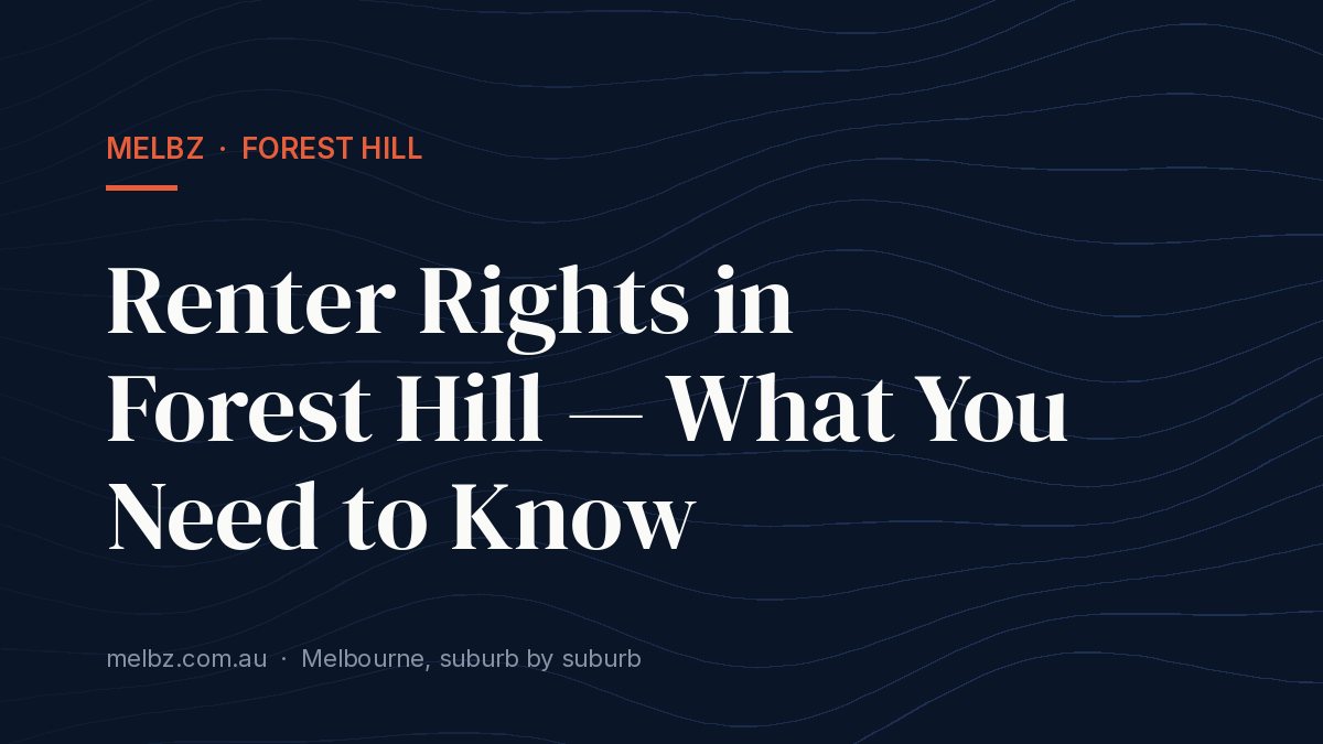 Title card: Renter Rights in Forest Hill — What You Need to Know