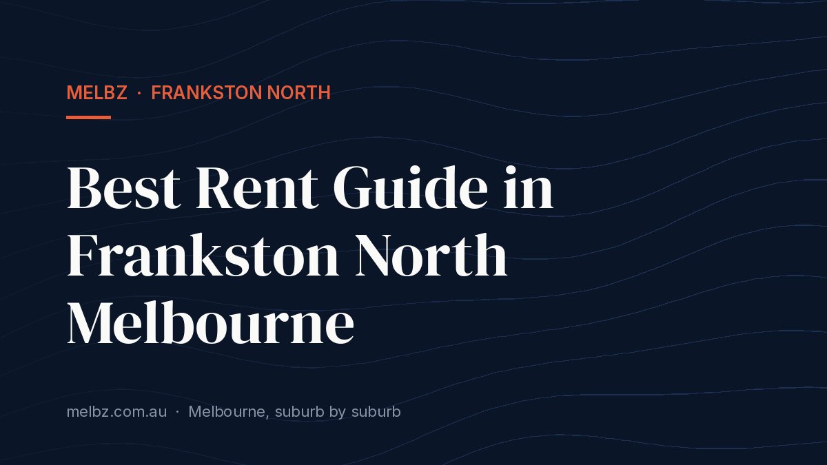 Title card: Best Rent Guide in Frankston North Melbourne