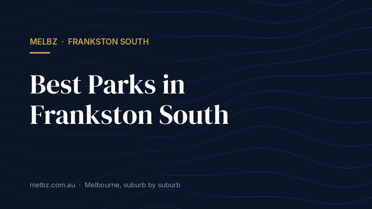 Title card: Best Parks in Frankston South